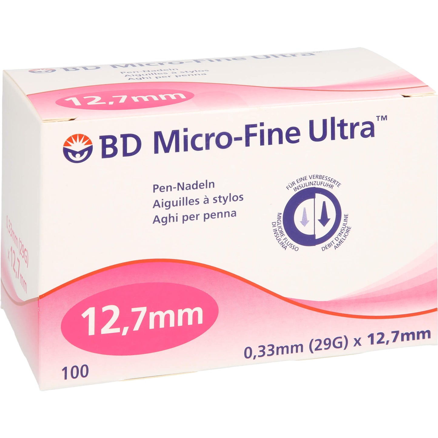 BD MICRO-FINE ULTRA Pen-Nadeln 0,33x12,7 mm 100 St