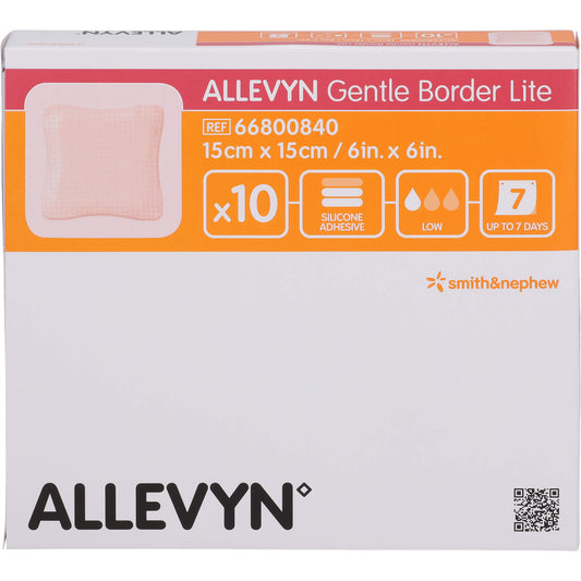 ALLEVYN Gentle Border Lite 15x15 cm Schaumverb. 10 St