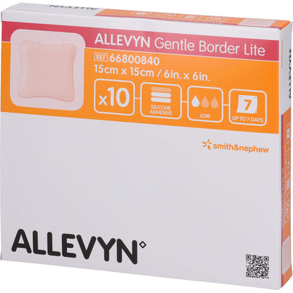 ALLEVYN Gentle Border Lite 15x15 cm Schaumverb. 10 St