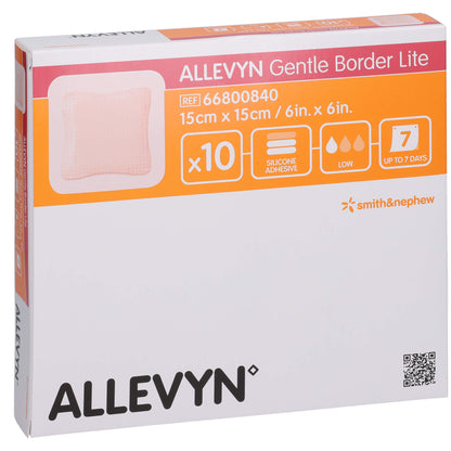 ALLEVYN Gentle Border Lite 15x15 cm Schaumverb. 10 St