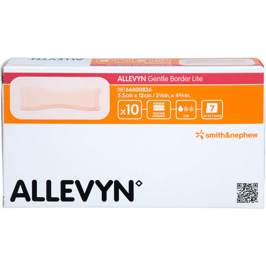 ALLEVYN Gentle Border Lite 5,5x12 cm Schaumverb. 10 St
