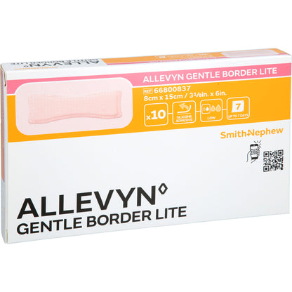 ALLEVYN Gentle Border Lite 8x15 cm Schaumverb. 10 St