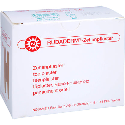 RUDADERM Zehenpflaster 100 St