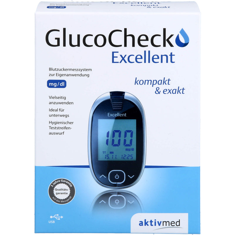 GLUCOCHECK E BLZ SET MG/DL 1 St