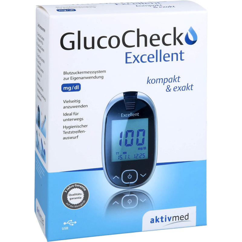 GLUCOCHECK E BLZ SET MG/DL 1 St