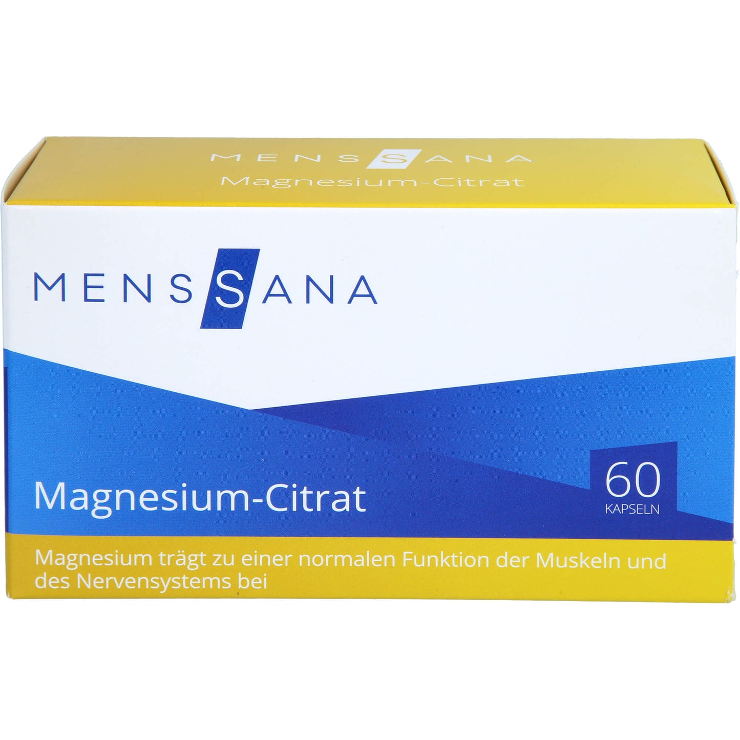 MAGNESIUMCITRAT MensSana Kapseln 60 St