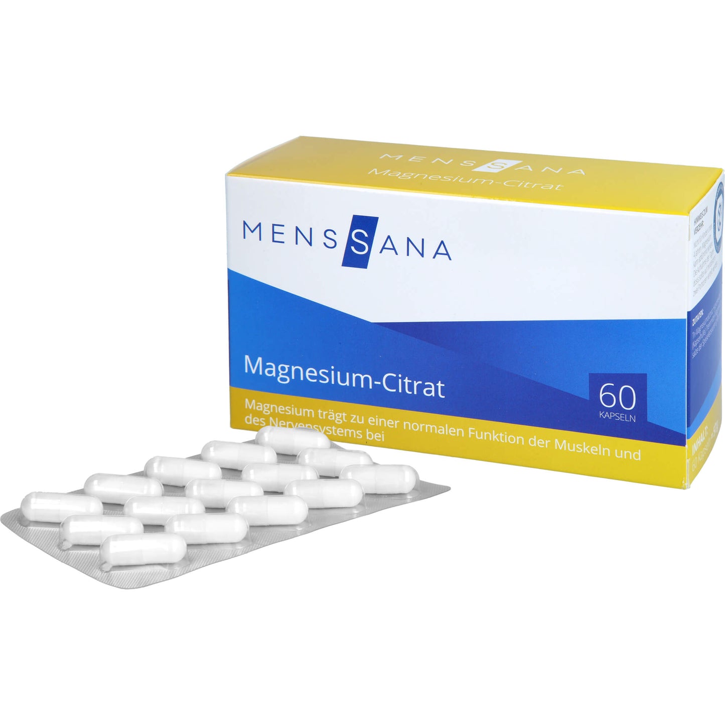 MAGNESIUMCITRAT MensSana Kapseln 60 St