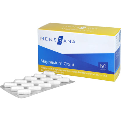 MAGNESIUMCITRAT MensSana Kapseln 60 St