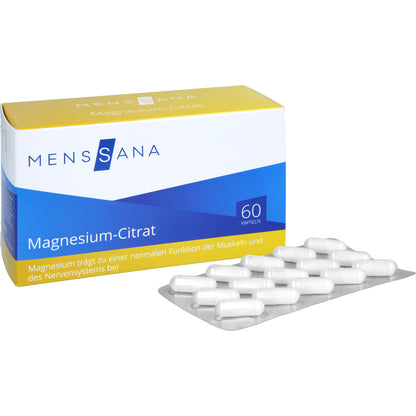 MAGNESIUMCITRAT MensSana Kapseln 60 St