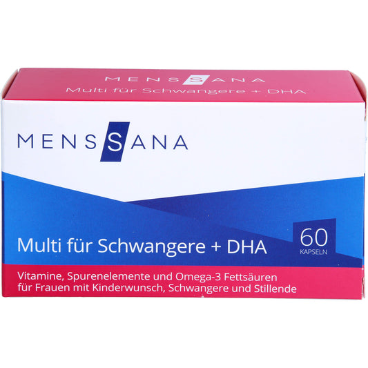 MULTI FÜR Schwangere+DHA MensSana Kapseln 60 St
