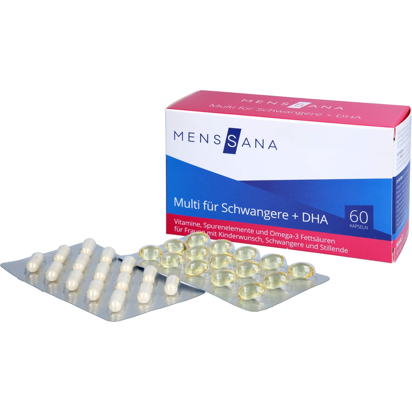 MULTI FÜR Schwangere+DHA MensSana Kapseln 60 St