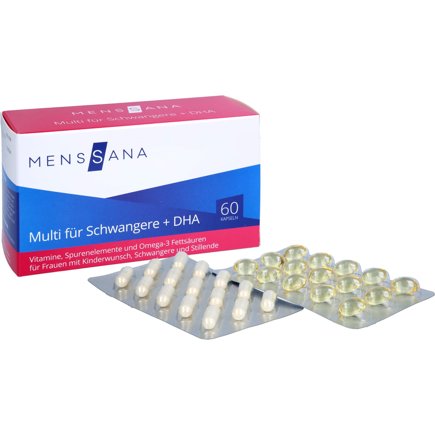 MULTI FÜR Schwangere+DHA MensSana Kapseln 60 St