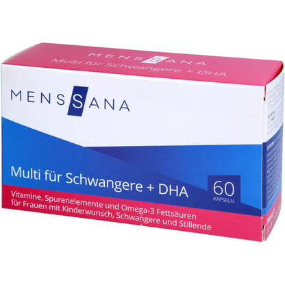MULTI FÜR Schwangere+DHA MensSana Kapseln 60 St