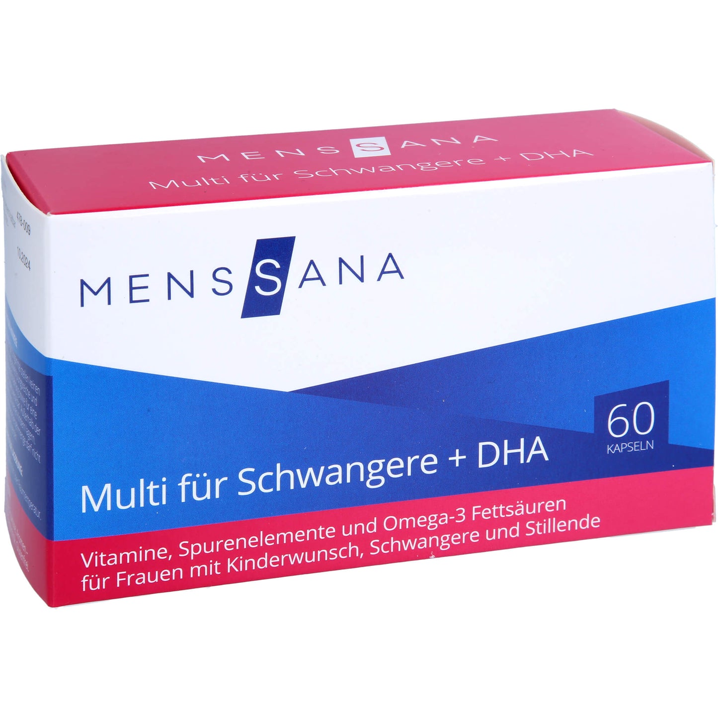 MULTI FÜR Schwangere+DHA MensSana Kapseln 60 St
