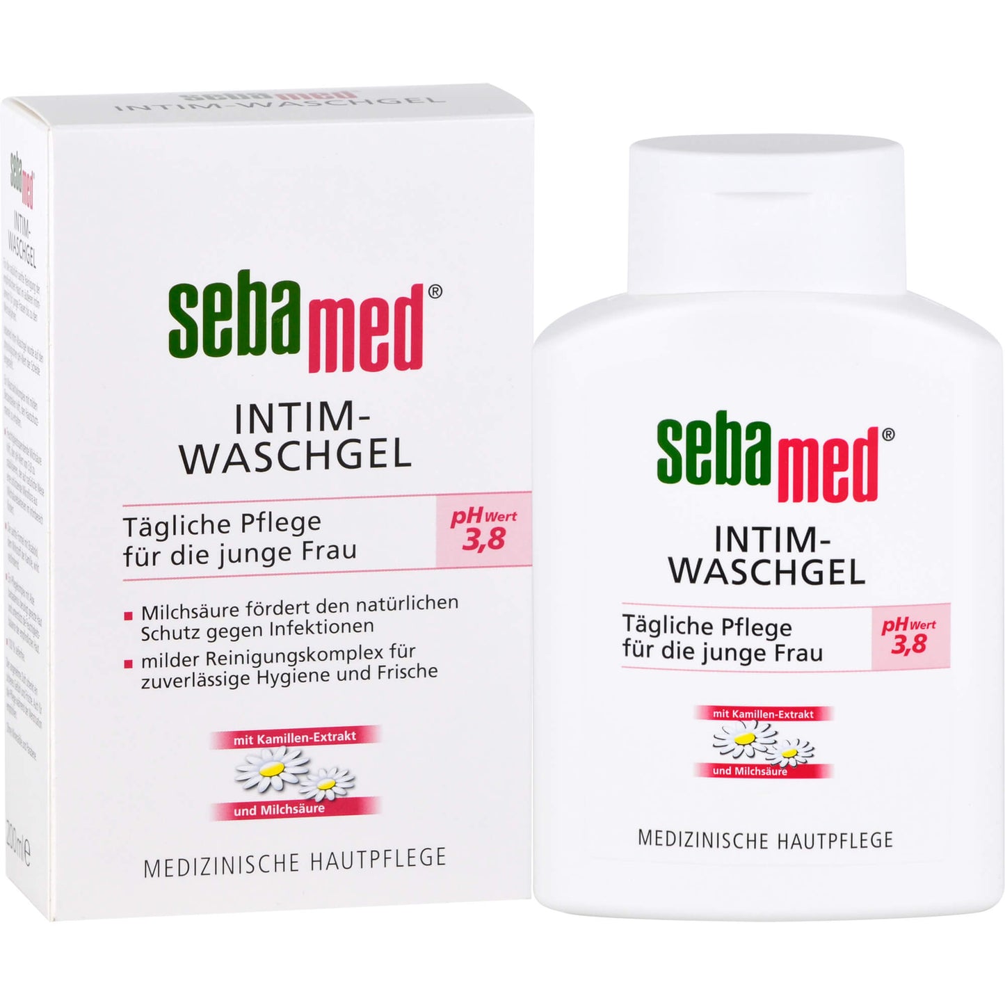 SEBAMED Intim Waschgel pH 3,8 für die junge Frau 200 ml