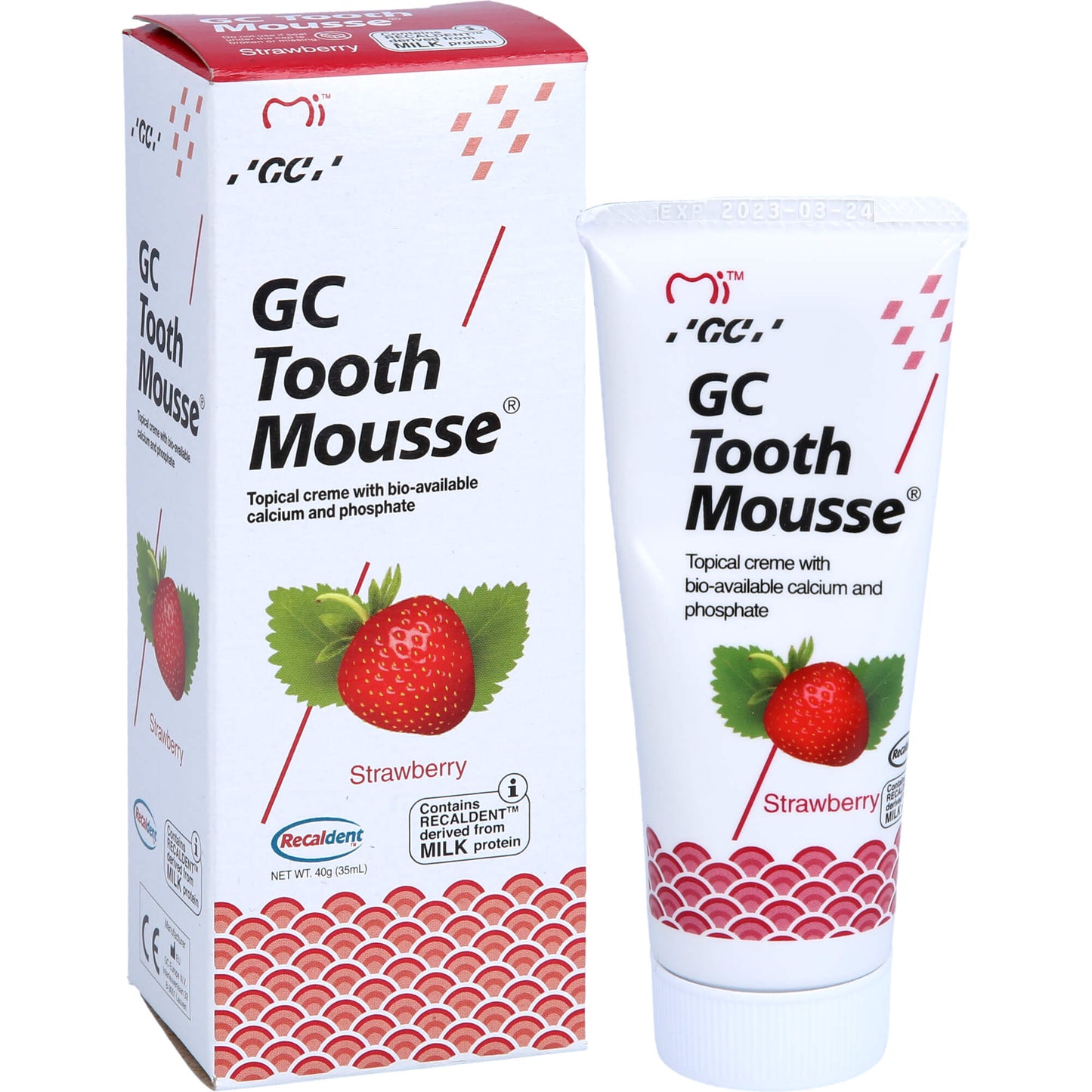 GC Tooth Mousse Erdbeere 40 g