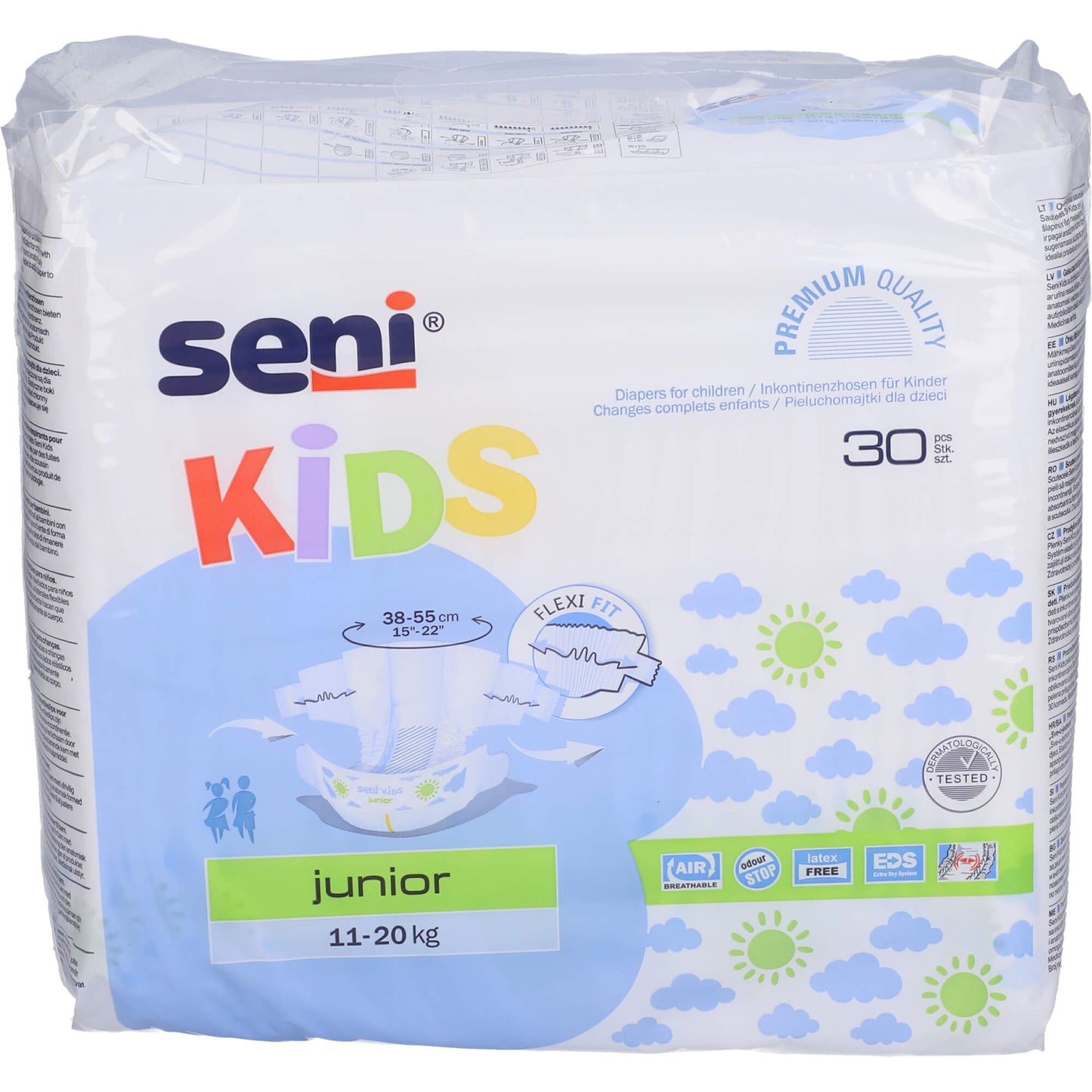 SENI Kids Junior Inkontinenzslip 12-25 kg 30 St