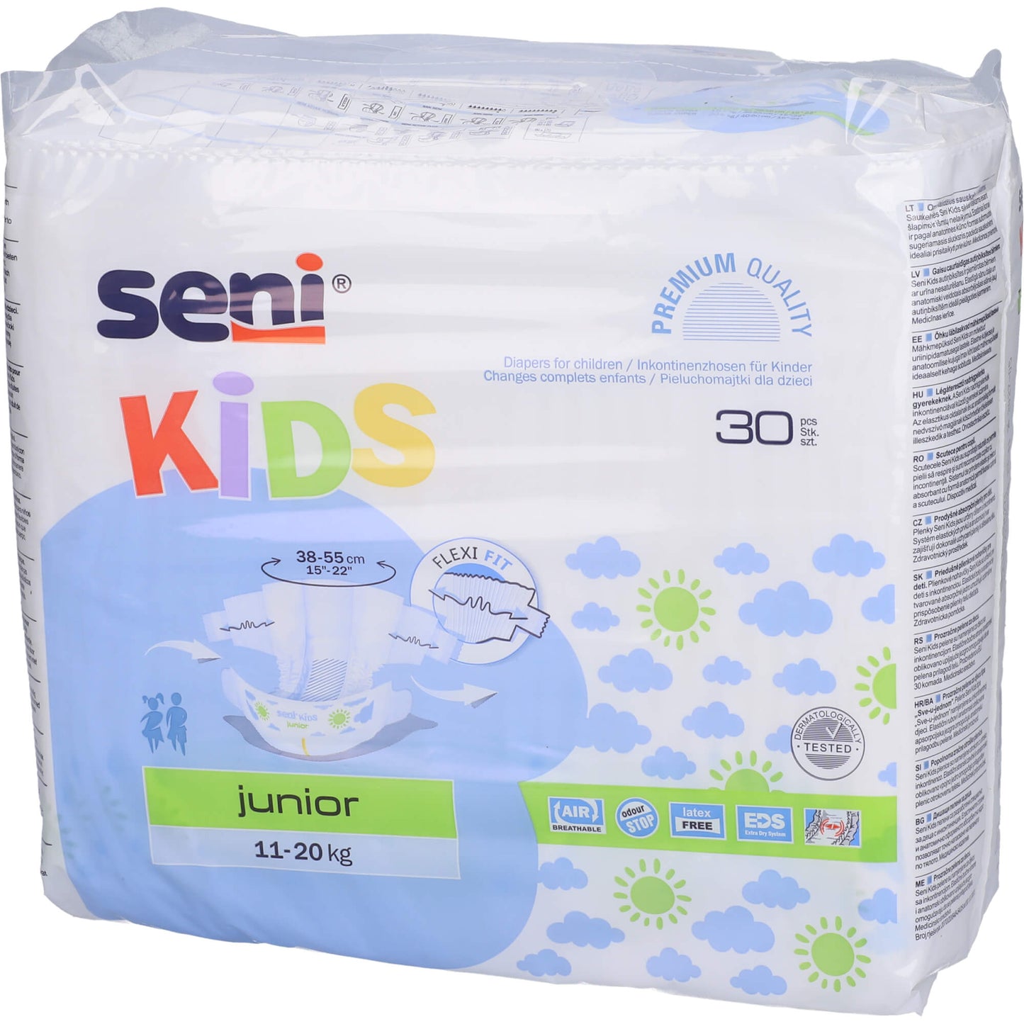 SENI Kids Junior Inkontinenzslip 12-25 kg 30 St