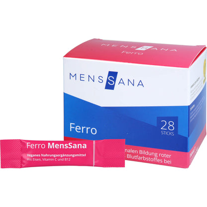 FERRO MENSSANA Pulver 28X2 g