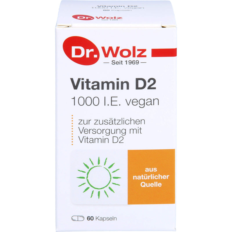 VITAMIN D2 1000 IE VEGAN 60 St