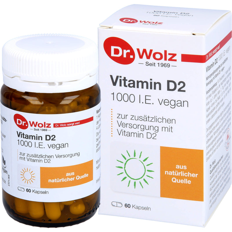 VITAMIN D2 1000 IE VEGAN 60 St