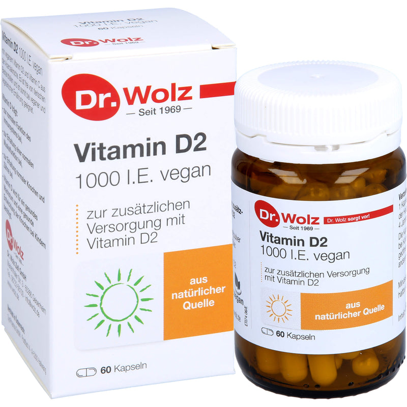 VITAMIN D2 1000 IE VEGAN 60 St