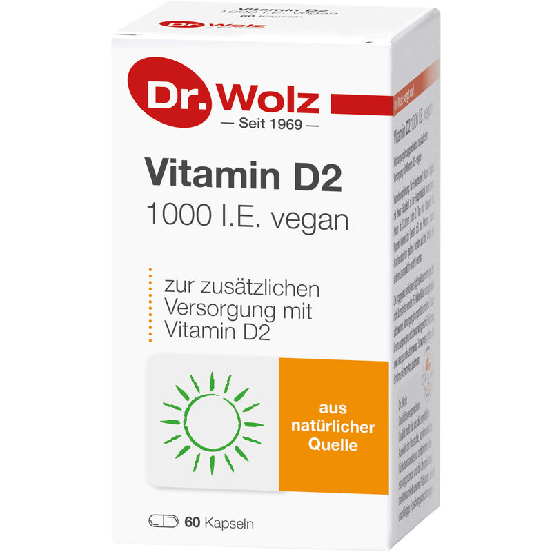 VITAMIN D2 1000 IE VEGAN 60 St