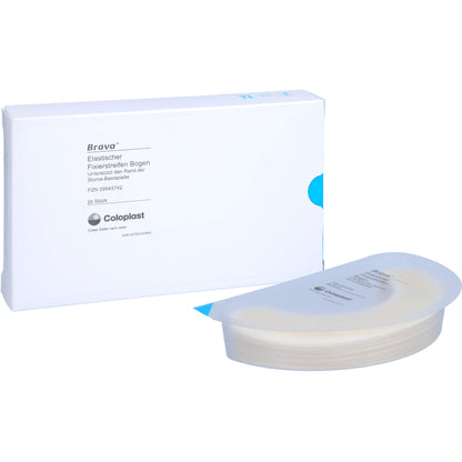 BRAVA elastischer Fixierstreifen gebogen 20 St