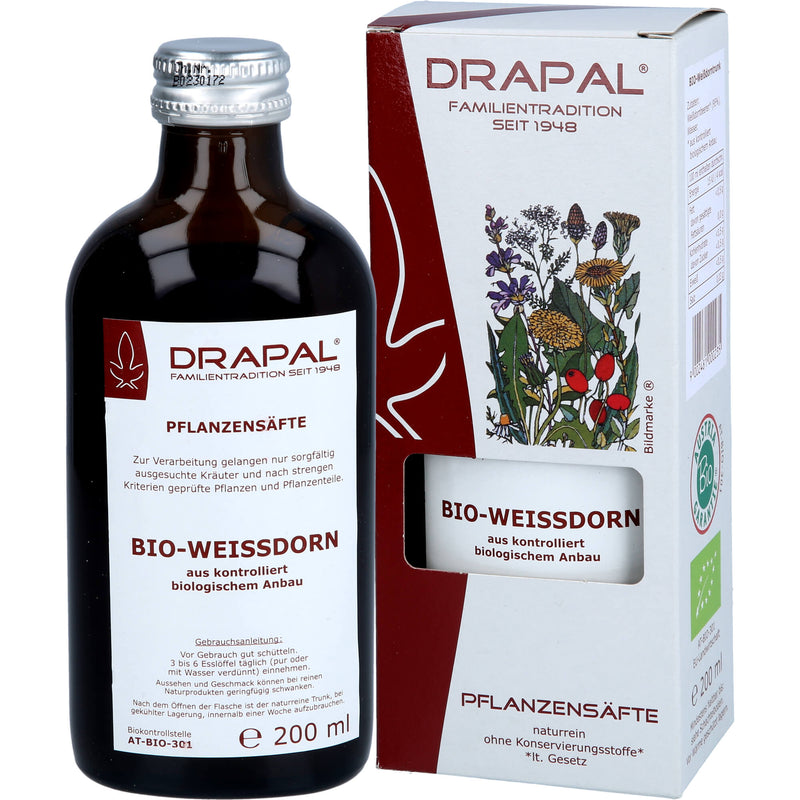 WEISSDORNBEEREN BIO DRAPAL 200 ml