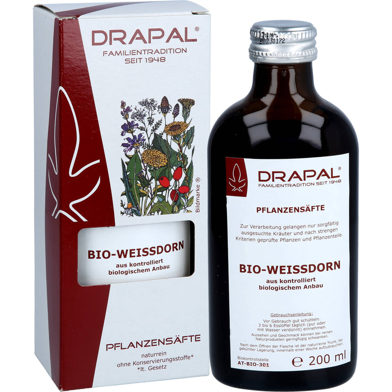 WEISSDORNBEEREN BIO DRAPAL 200 ml