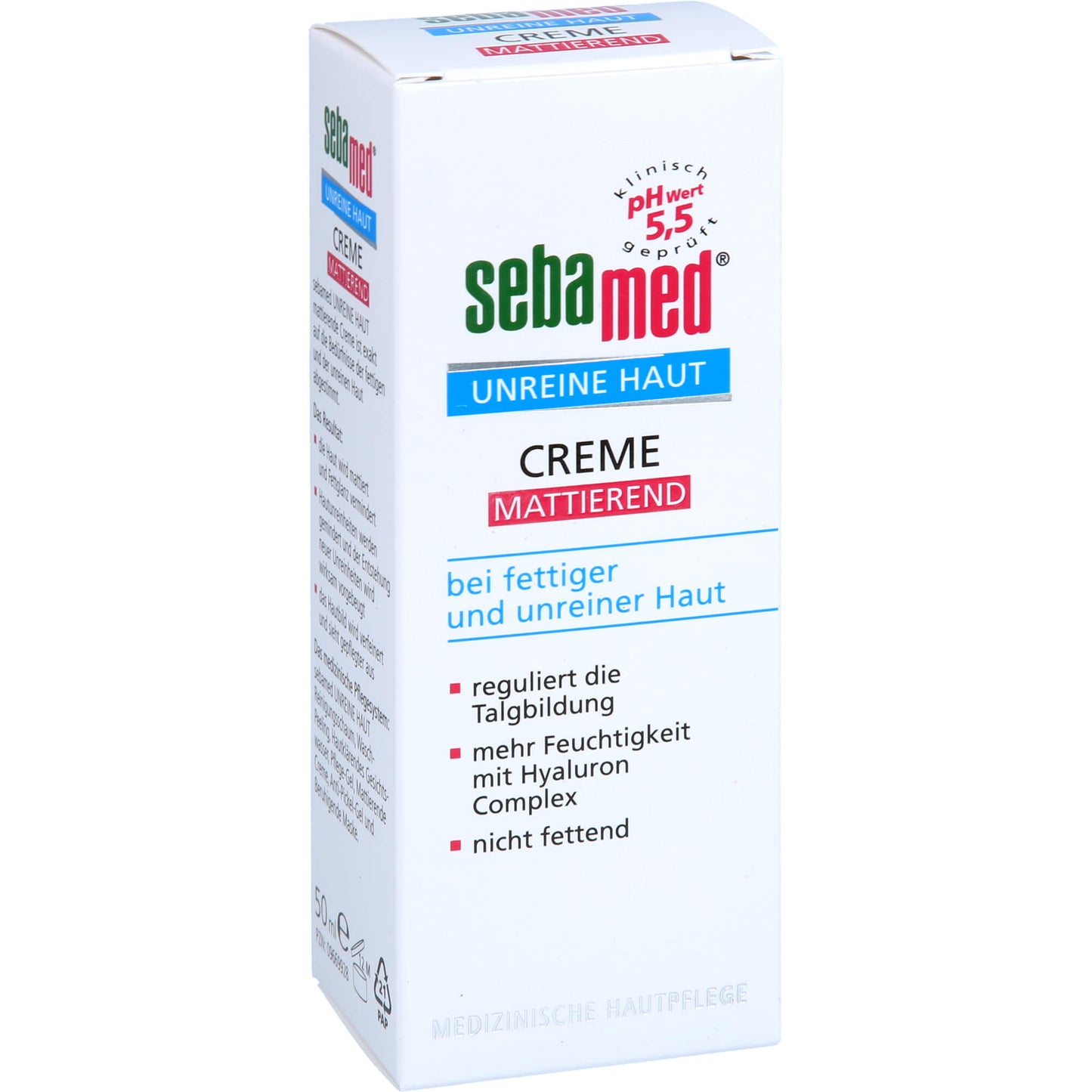 SEBAMED Unreine Haut mattierende Creme 50 ml