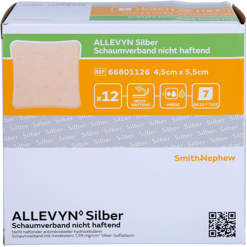 ALLEVYN 4.5X5.5 SILB N HAF 12 St