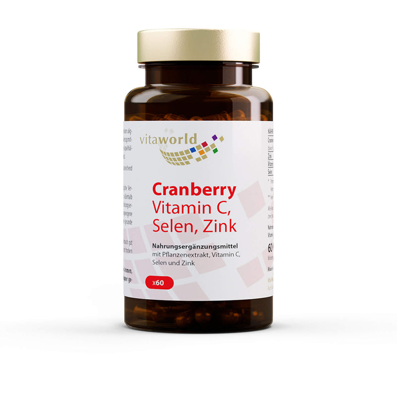 CRANBERRY VIT C+SELEN+ZINK 60 St