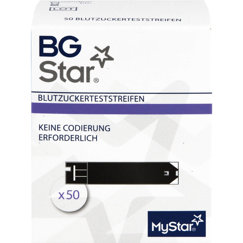 BGSTAR TESTSTREIFEN 50 St