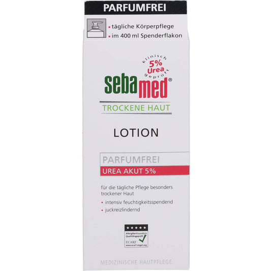 SEBAMED Trockene Haut Lotion Urea 10% parfümfrei 400 ml