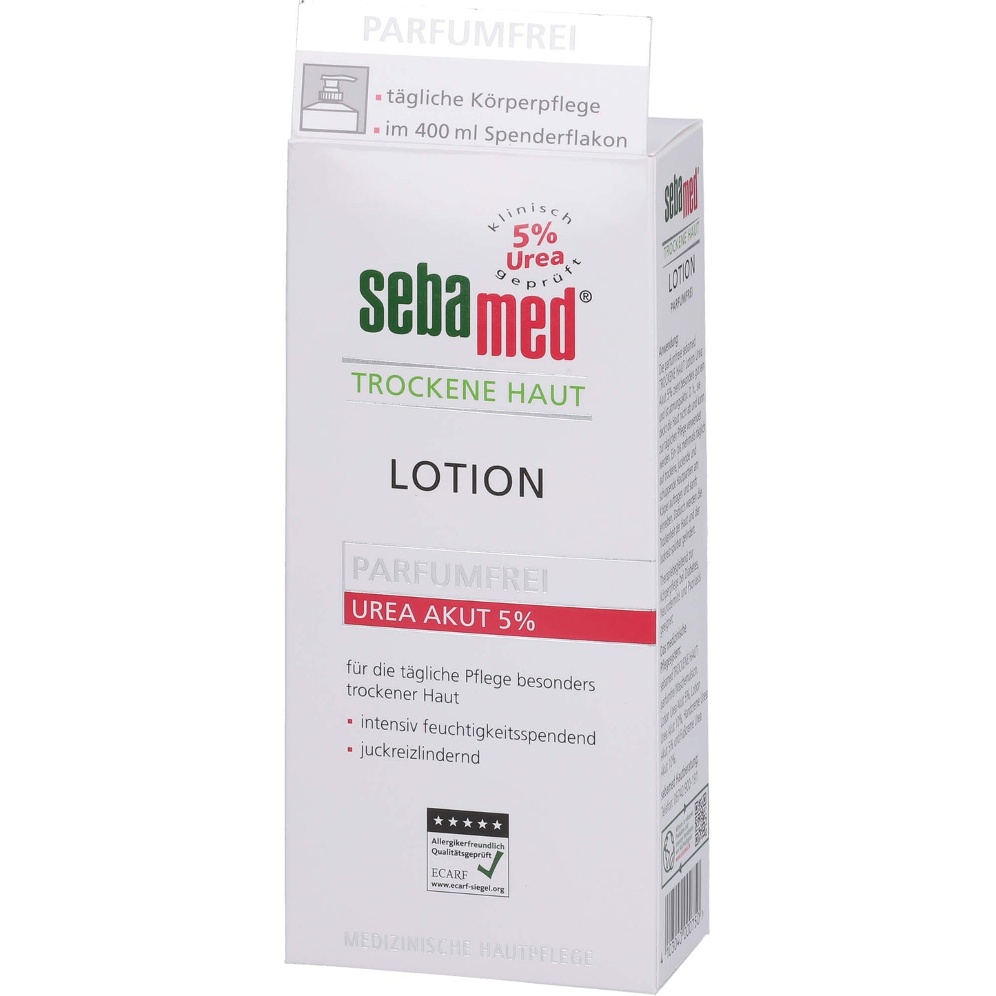 SEBAMED Trockene Haut Lotion Urea 10% parfümfrei 400 ml