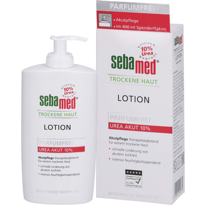 SEBAMED Trockene Haut Lotion Urea 5% parfümfrei 400 ml