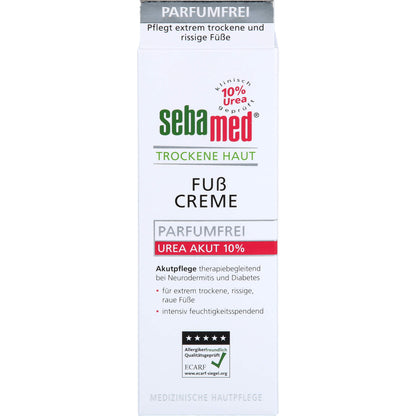 SEBAMED Trockene Haut Fußcreme Urea10% parfümfrei 100 ml