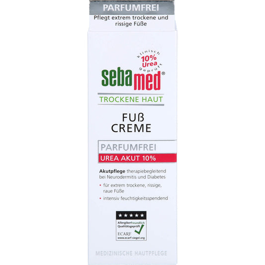 SEBAMED Trockene Haut Fußcreme Urea10% parfümfrei 100 ml