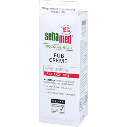 SEBAMED Trockene Haut Fußcreme Urea10% parfümfrei 100 ml