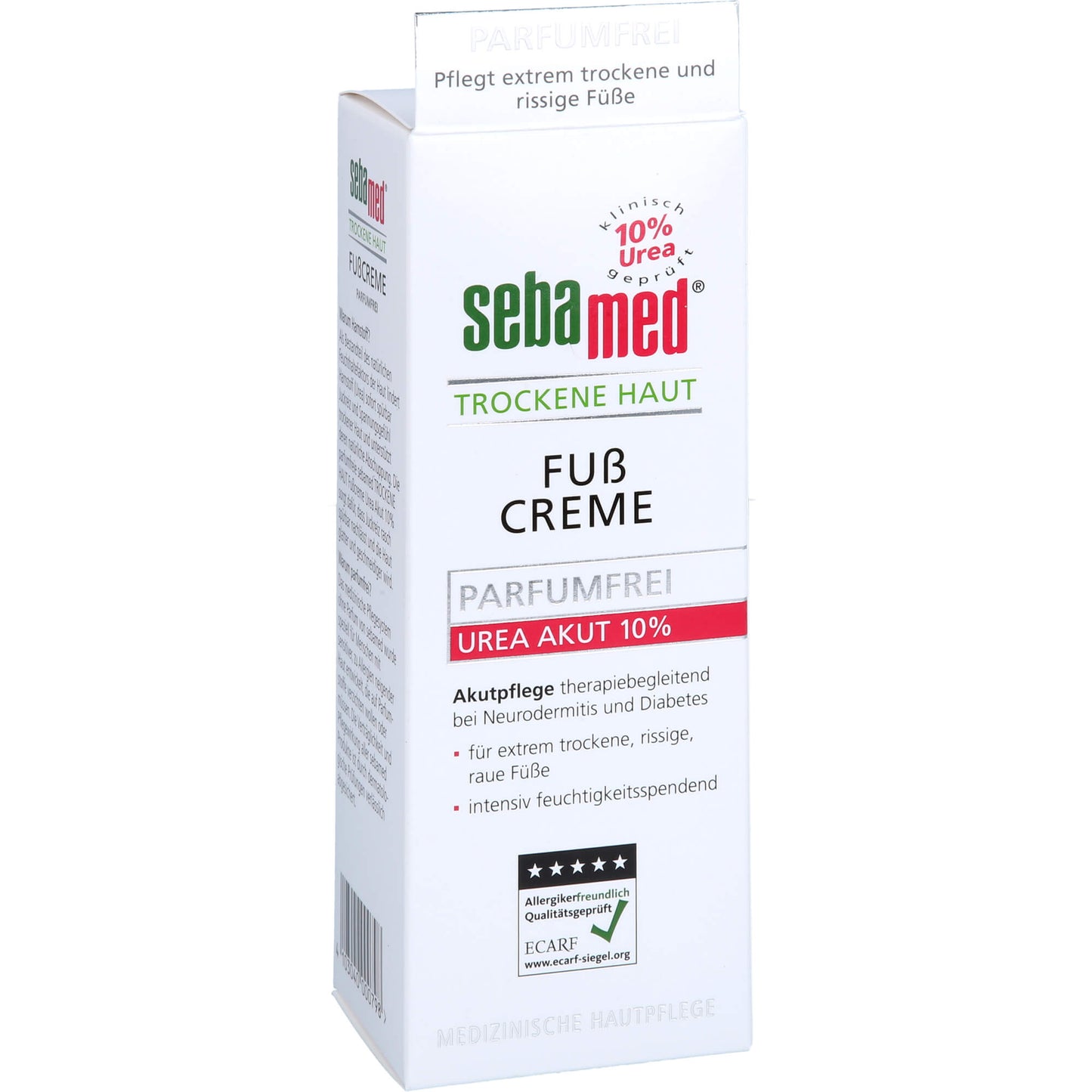 SEBAMED Trockene Haut Fußcreme Urea10% parfümfrei 100 ml