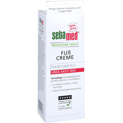 SEBAMED Trockene Haut Fußcreme Urea10% parfümfrei 100 ml