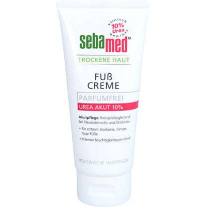 SEBAMED Trockene Haut Fußcreme Urea10% parfümfrei 100 ml