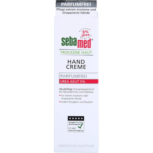 SEBAMED Trockene Haut Handcreme Urea 5% parfümfrei 75 ml
