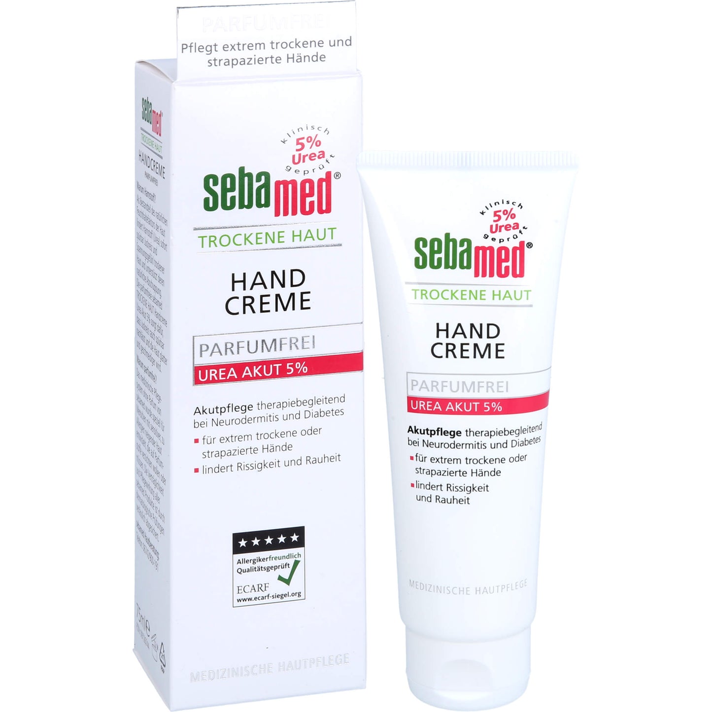SEBAMED Trockene Haut Handcreme Urea 5% parfümfrei 75 ml