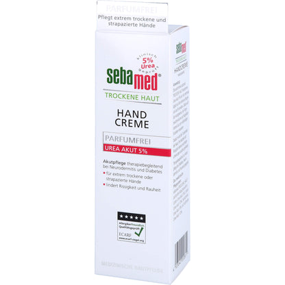 SEBAMED Trockene Haut Handcreme Urea 5% parfümfrei 75 ml