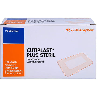 CUTIPLAST Plus steril 5x7 cm Verband 110 St