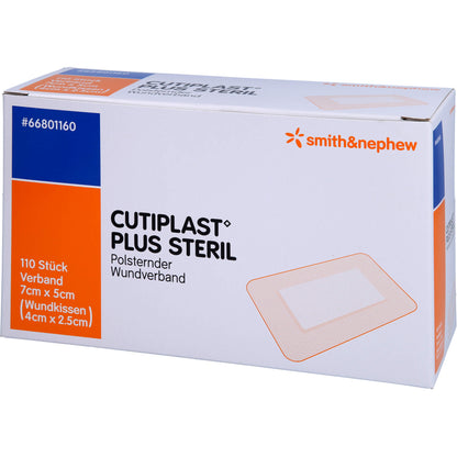 CUTIPLAST Plus steril 5x7 cm Verband 110 St