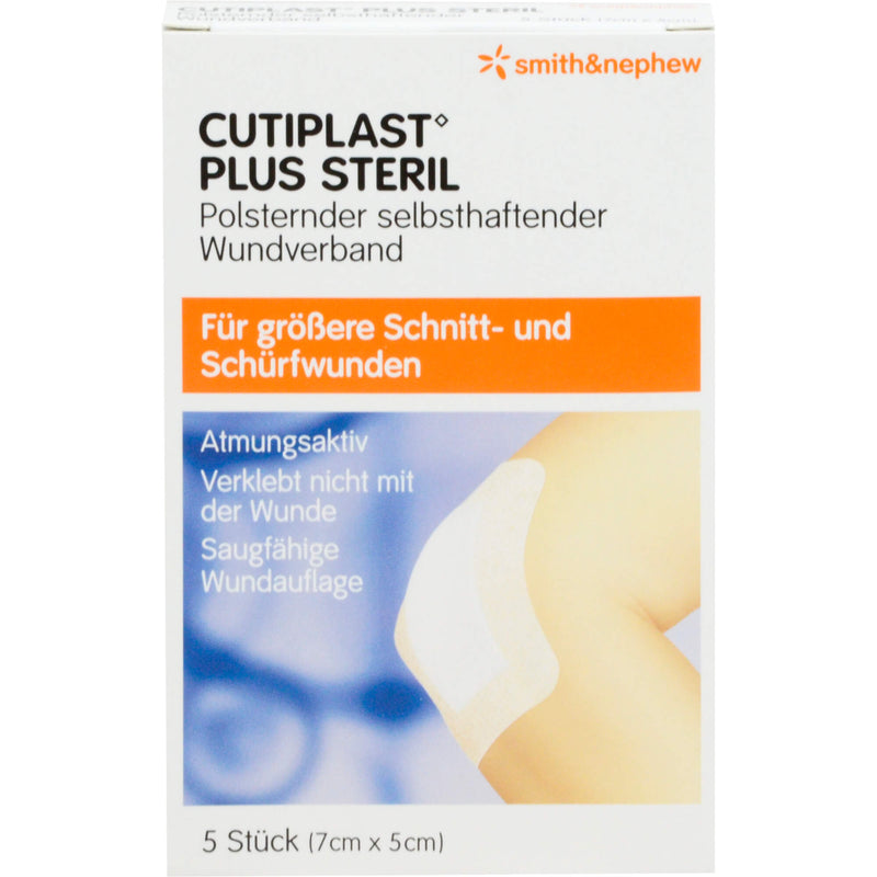 CUTIPLAST 5X7 PLUS STERIL 5 St