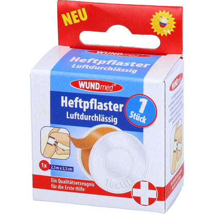 HEFTPFLASTER Textil 2,5 cmx2,5 m 1 St